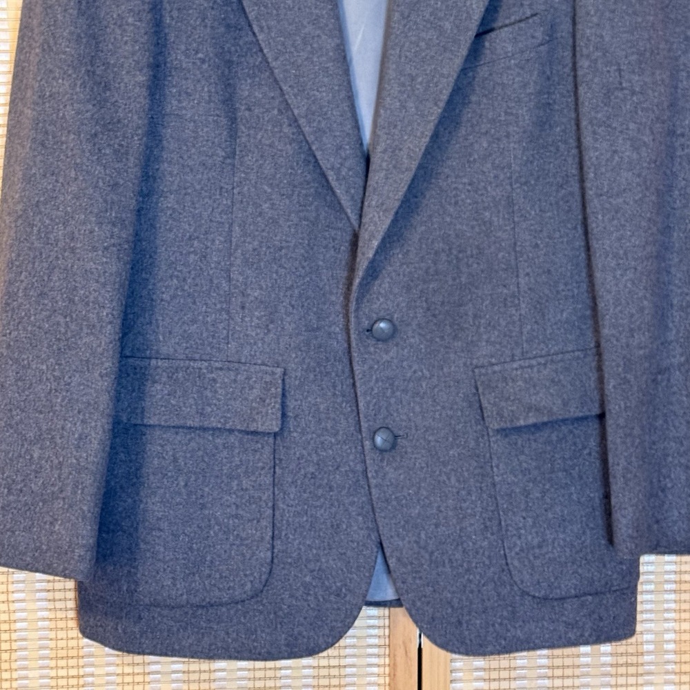 Christopher Hayes Mens 42X30 Blazer Jacket 100% Camel Hair Office Business Vtg - Picture 3 of 9
